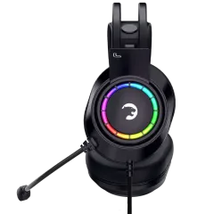 Gamepower Voldon 7.1 Surround Rainbow Oyuncu Kulaklığı, Siyah