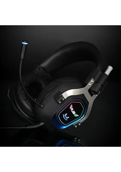 Rush Hem'ın RHX72 7.1 Fiziksel Surround Rgb Oyuncu Kulaklığı Gaming Kulaklık