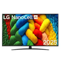 LG 75NANO81A3A '75 inç LG NanoCell AI NANO82 4K SMART TV (2025)