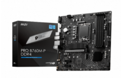 MSI PRO B760M-P DDR4 4800(OC) DDR4 HDMI DP M.2 ATX 1700p Anakart