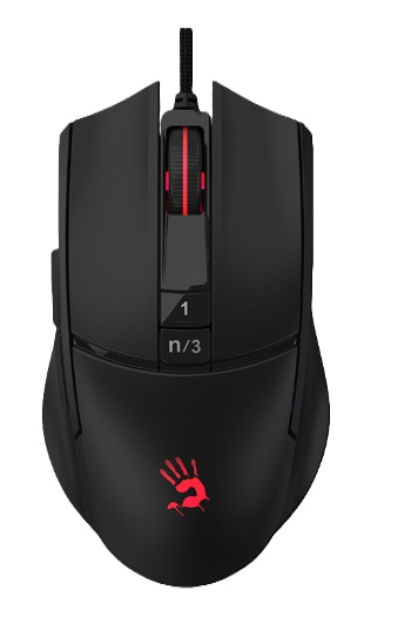 BLOODY L65 MAX BLACK 12K CPI OPT.RGB-UC3&4 AKTİF GAMING MOUSE