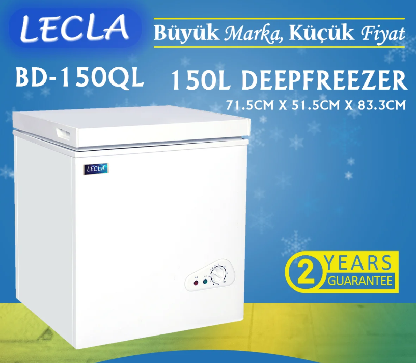 Lecla 150 L  yatay derin dondurucu  BD-150QL