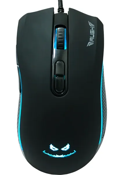 Rush Gallop RM44 12800 DPI RGB Makrolu Pro Gaming Oyuncu Mouse