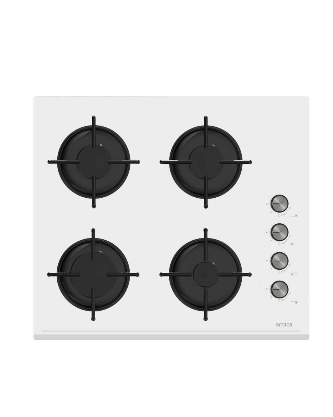 ARNICA ANKASTRE BEYAZ CAM OCAK