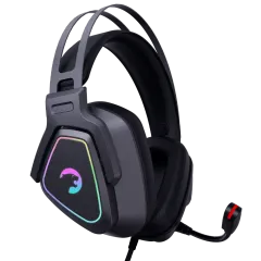 Gamepower Kyruse 7.1 Surround RGB Titreşimli Oyuncu Kulaklık, Gri