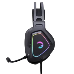 Gamepower Kyruse 7.1 Surround RGB Titreşimli Oyuncu Kulaklık, Gri