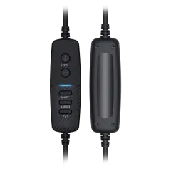 Gamepower Kyruse 7.1 Surround RGB Titreşimli Oyuncu Kulaklık, Gri