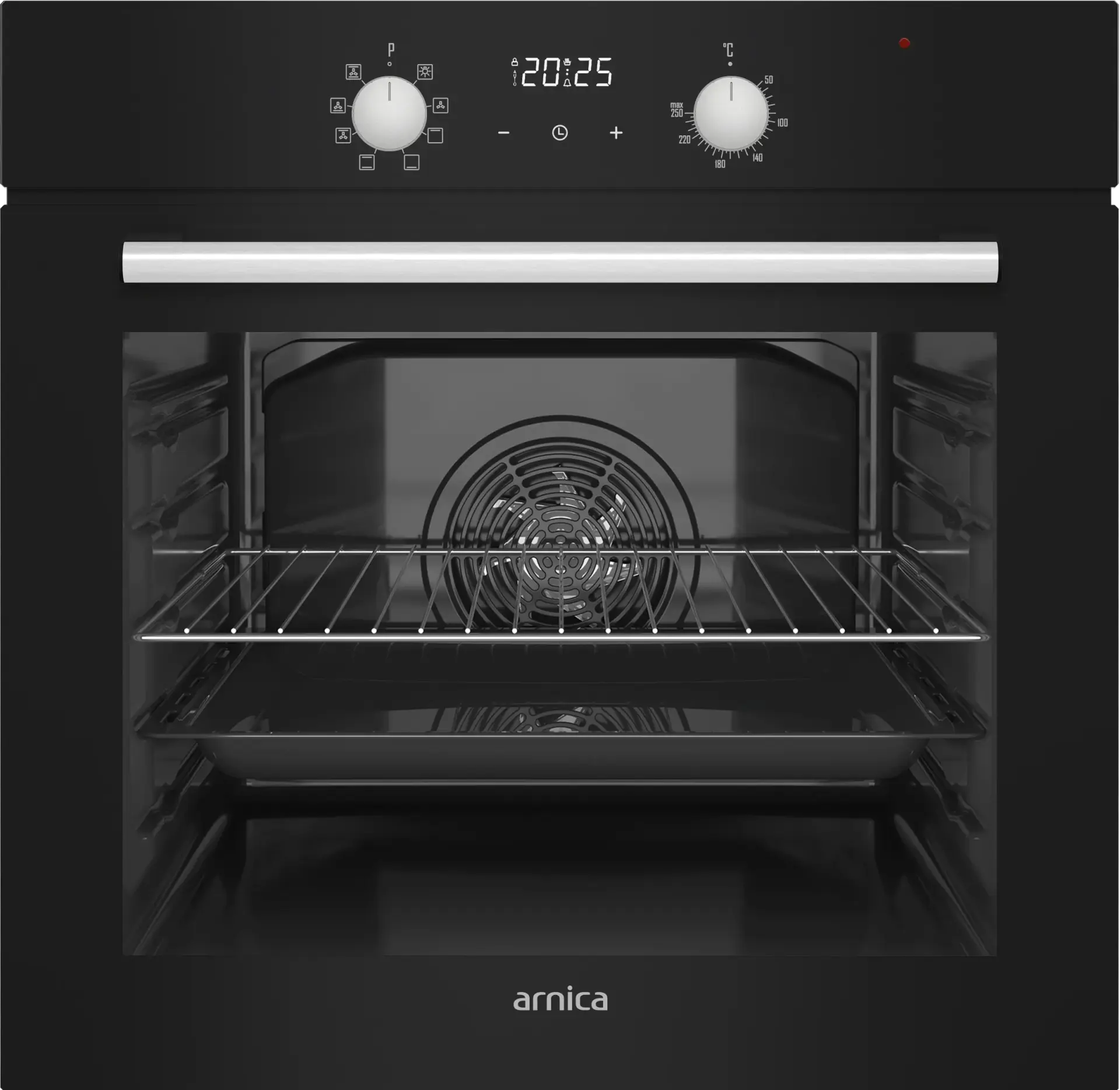 ARNICA ANKASTRE 0+776LT SIYAH DIGITAL TURBO FIRIN