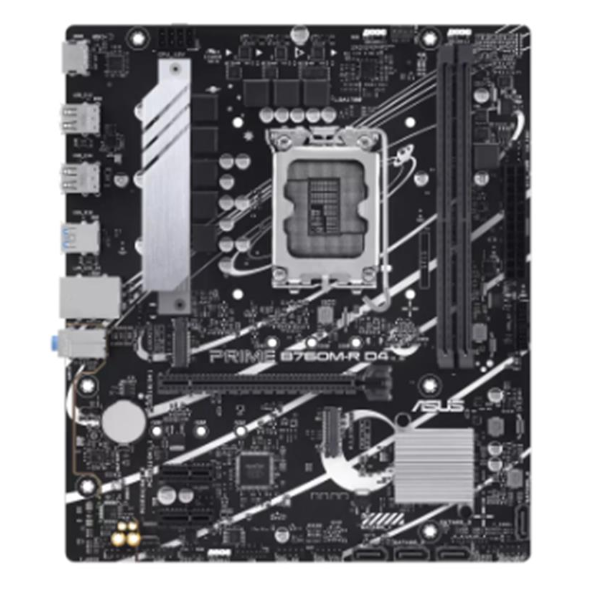 Asus PRIME B760M-R D4 Intel 1700p DDR4 5333 HDMI 2xM2 USB3.2 mATX