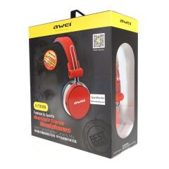 Awei A700BL Bluetooth Kulaküstü Kulaklık, Kırmızı
