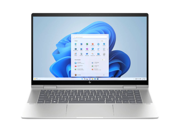 HP Envy X360 15.6'' i7-1355U 16GB Ram 512NVme RTX3050 Touch Screen Silver W11H (English Keyboard)