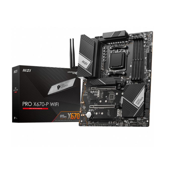 MSI PRO X670-P WIFI AM5 DDR5 6600MHZ(OC) ANAKART
