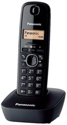 Panasonic KX-TG1611 Dect Telefon Dect Telefon, Siyah