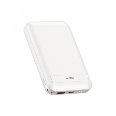 Wiwu Snap Cube 5.000mAh Manyetik Power Bank, Beyaz
