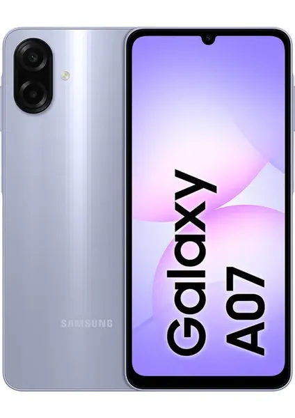 Samsung Galaxy A07  4/64-128 GB açık mor - 128 GB
