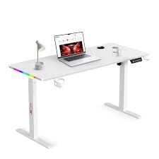 xDrive Rüzgar Yükseklik Ayarlı RGB Oyuncu & Çalışma Masası  ( 140x60 ) beyaz