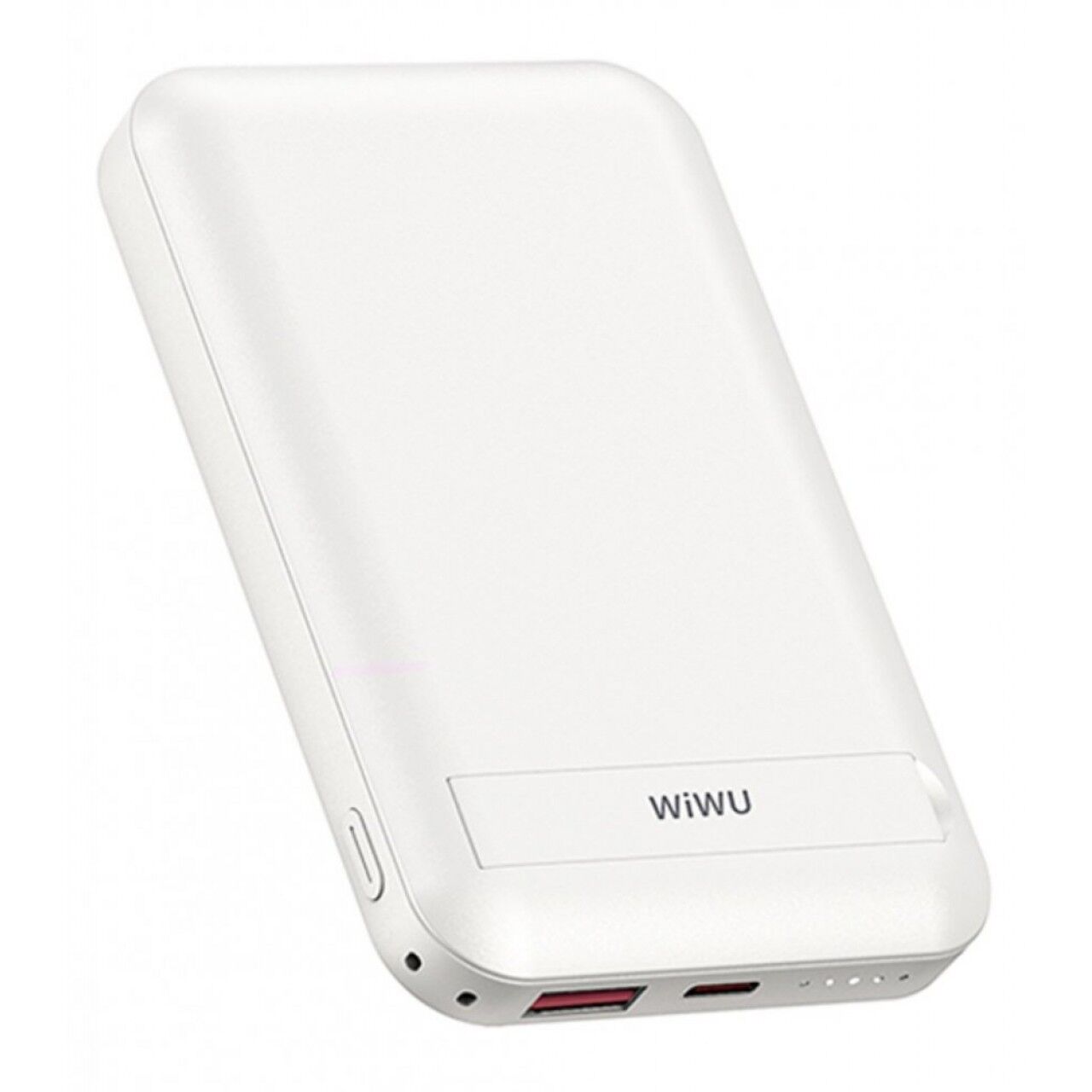 Wiwu Snap Cube Magnetic Wireless Şarj 10.000 mAh Power Bank, Beyaz