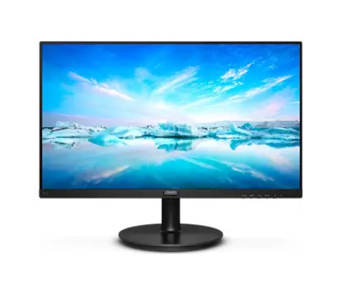 PHILIPS 21.5'' 221V8/01 1920x1080, 4MS 75Hz, VGA, HDMI, Vesa, 200nit SİYAH MONITOR