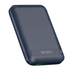 Wiwu Snap Cube Magnetic Wireless Şarj 10.000 mAh Power Bank, Lacivert