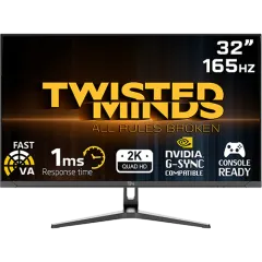 Twisted Minds Eclipse Serisi Curved 32'' QHD 165HZ 1ms Fast VA Oyuncu Monitor