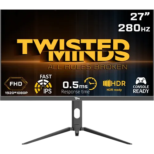 Twisted Minds Supreme Serisi Flat 27'' FHD 280HZ 0.5MS Fast