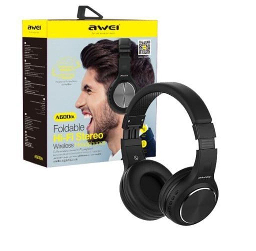 Awei A600BL Katlanabilir Hi-Fi Streo Kablosuz Kulaklık