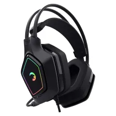 Gamepower Mihawk Siyah 7.1 Surround RGB Titreşimli Oyuncu Kulaklığı, Siyah