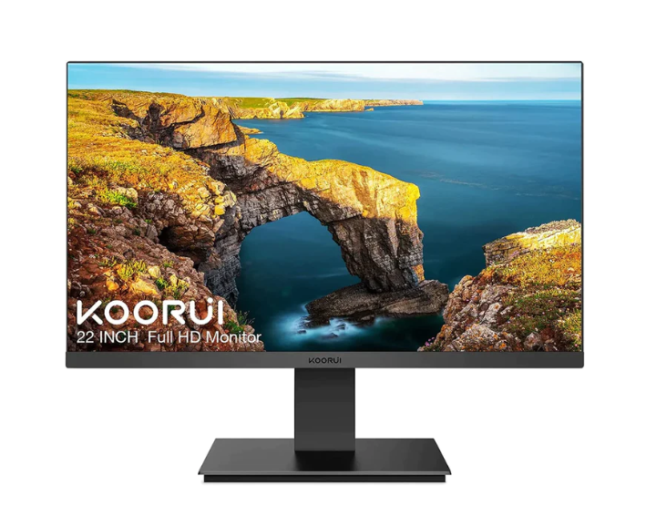 KOORUI 22N1 LED 21.5'' 75HZ 6MS MONİTÖR SİYAH