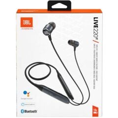 JBL Live 220BT Bluetooth Kulak İçi Kulaklık, Siyah