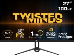 Twisted Minds ECO Serisi Flat 27 FHD, 100 HZ, IPS, 1ms Oyuncu Monitör