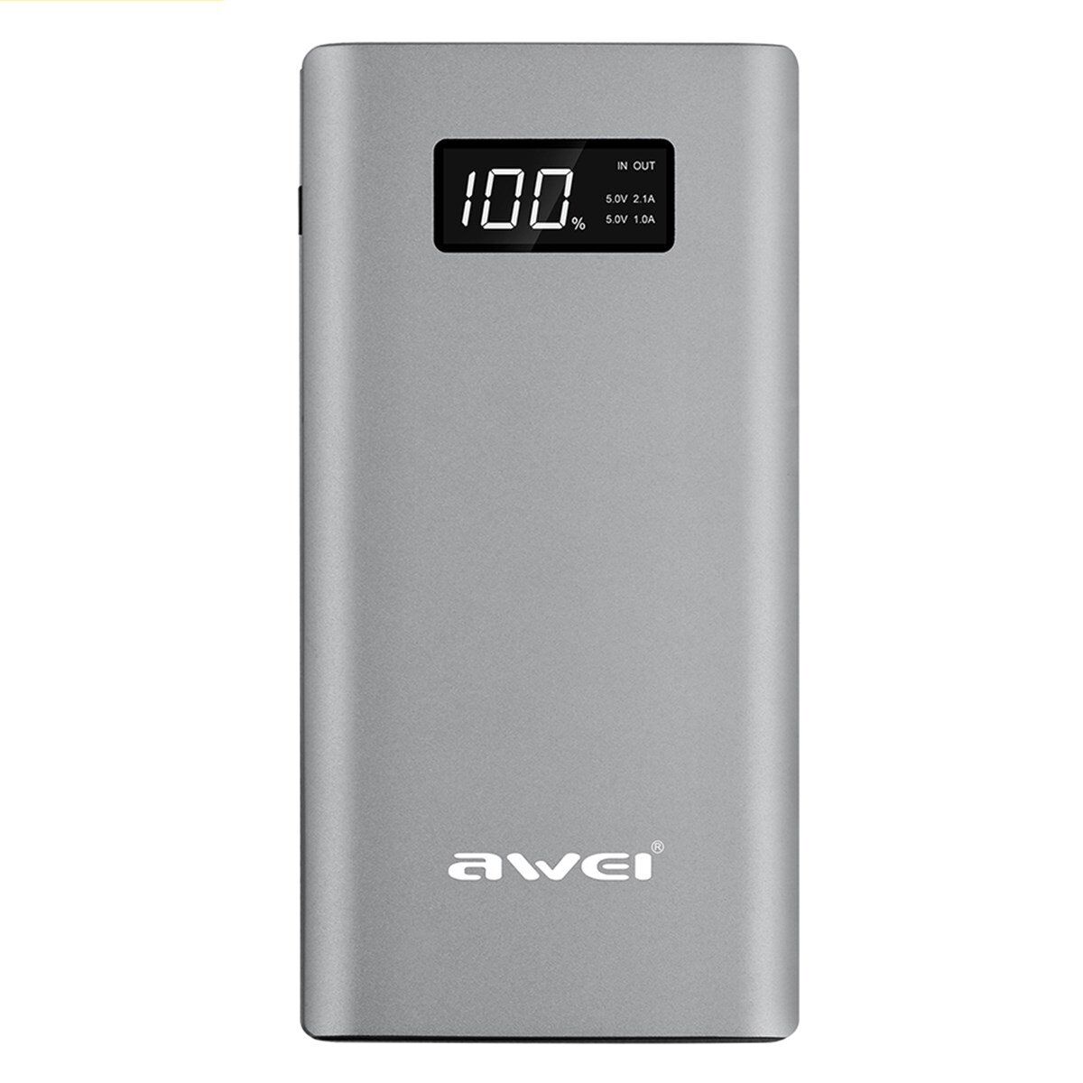 Awei P60K 10.000mAh Power Bank, Gri