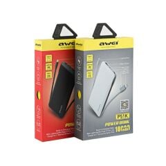 Awei P51K 10.000 mAh Powerbank, Siyah