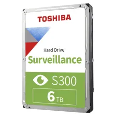 Toshiba S300 Pro Surveillance 6TB 256MB 5400 RPM 3.5'' SATA3 7/24 Güvenlik Diski