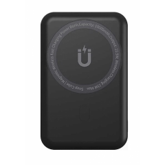 Wiwu Snap Cube Magnetic Wireless 10.000mAh Power Bank, Siyah