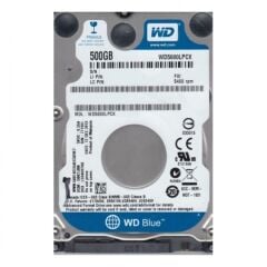 Wd Blue 2,5 500GB 32MB 5400RPM Notebook Harddisk