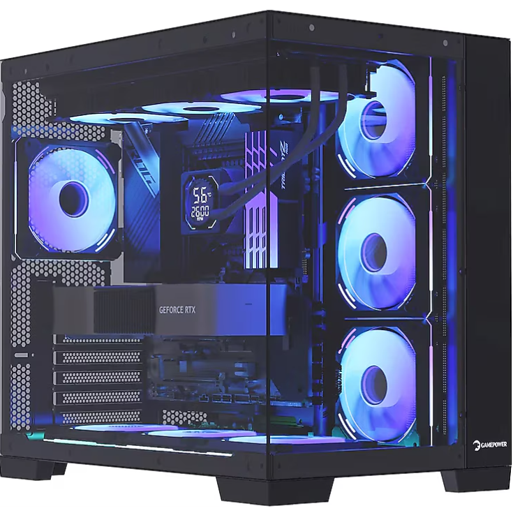 GAMEPOWER WARCRY PULSE 4X ARGB 750W GAMING KASA