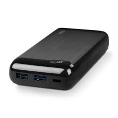 Ttec PowerSlim LCD PD 20.000 mAh 20 W Powerbank, Siyah