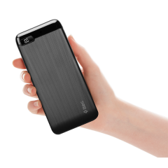 Ttec PowerSlim LCD PD 20.000 mAh 20 W Powerbank, Siyah