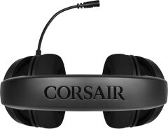 Corsair HS35 Kablolu Mikrofonlu Kulak Üstü Siyah Oyuncu Kulaklığı