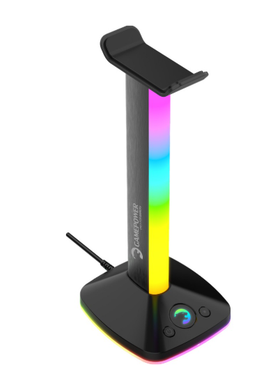 GAMEPOWER ELITERACK RGB GAMING KULAKLIK STANDI