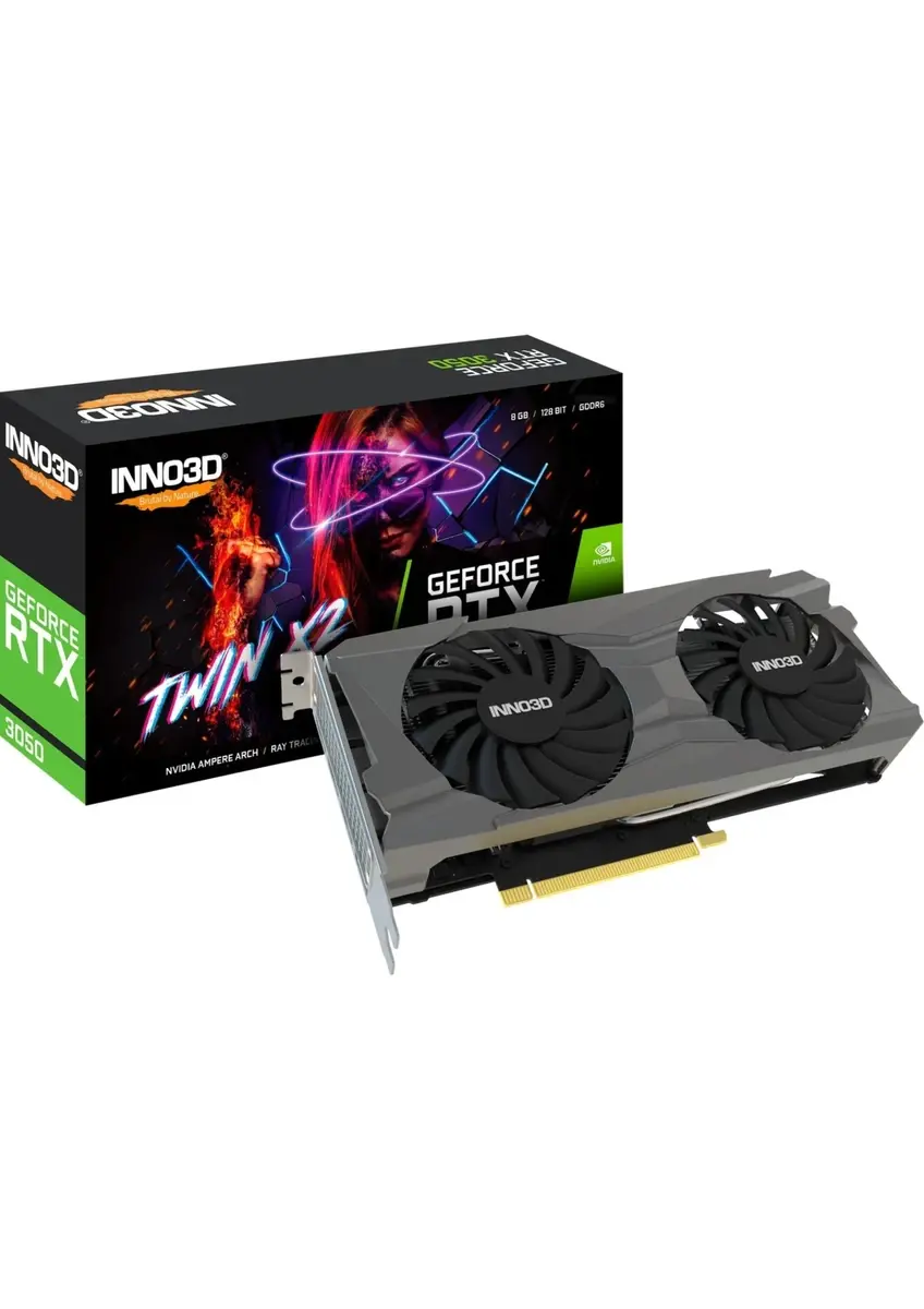 Inno3D RTX3050 Twin x2 6GB 96Bit GDDR6