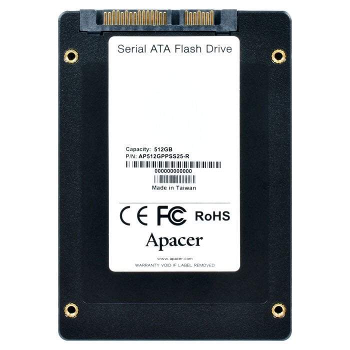 Apacer PPSS25-R 512GB 2.5¨ SATA3 NAS SSD Disk