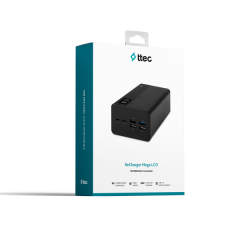 Ttec ReCharger Mega 50.000 mAh PD 20W Powerbank, Siyah