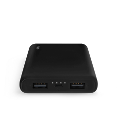 Ttec PowerSlim S 10.000 mAh LED Pil Göstergesi Powerbank, Siyah