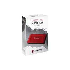 Kingston XS1000 SXS1000R/1000G 1TB USB 3.2 Gen 2 Kırmızı Taşınabilir SSD