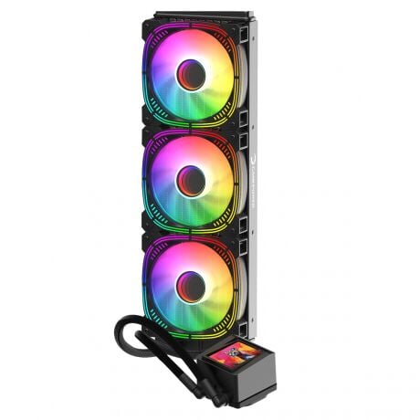 Gamepower Skadi Elite LCD 360 ARGB 360mm Sıvı İşlemci Soğutucu AM5 ve LGA1700 Uyumlu