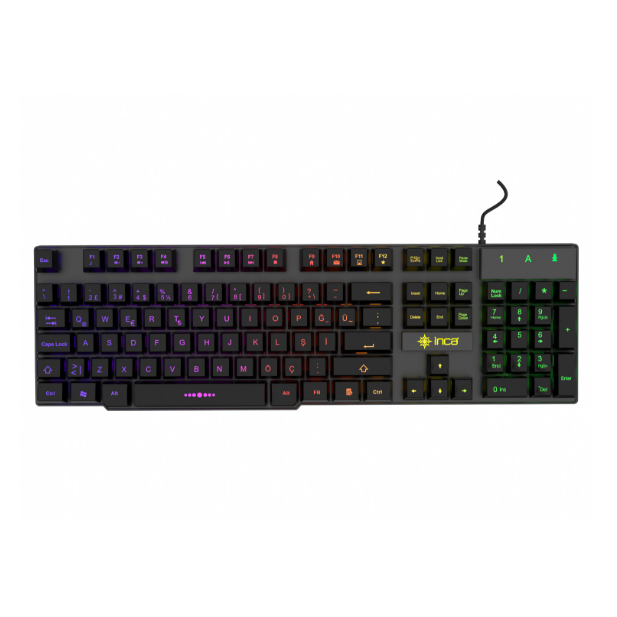 INCA IKG-449 RAINBOW AYDINLATMALI GAMING KLAVYE