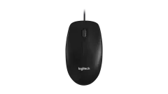 Logitech M100 910-006652 Optik Kablolu Mouse, Siyah