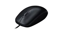 Logitech M100 910-006652 Optik Kablolu Mouse, Siyah