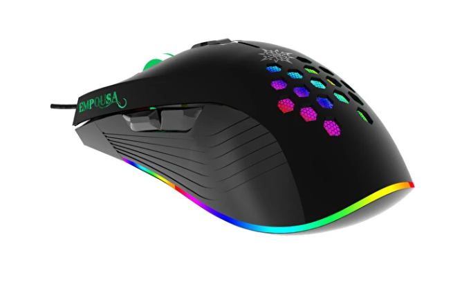 INCA IMG-047T EMPOUSA  RGB 7200 Dpi MACRO KEYS  PROFESSIONAL  GAMING MOUSE